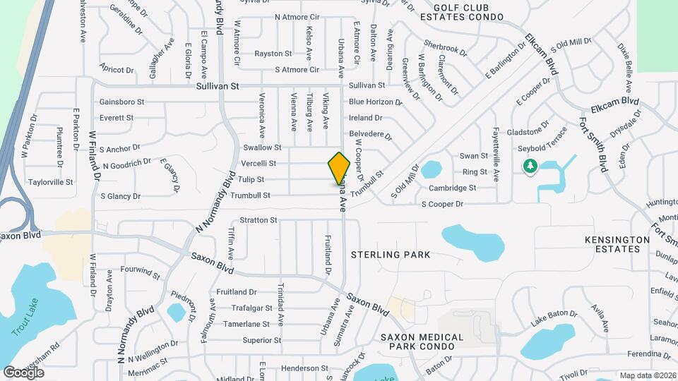 952 Trumbull St Map and Location Details