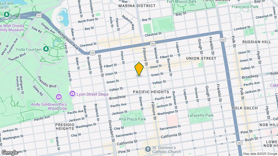 2291 Green St Map and Location Details