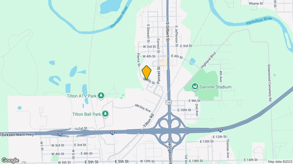 206 W 7th St Map and Location Details