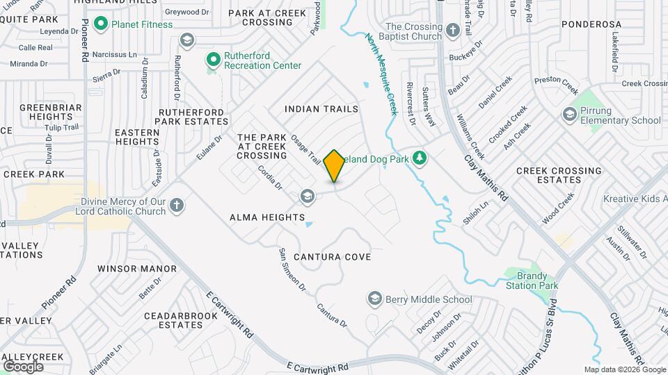 1809 Osage Trail Map and Location Details