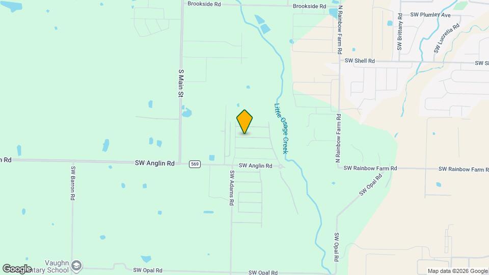 6005 SW Desert Ave Map and Location Details