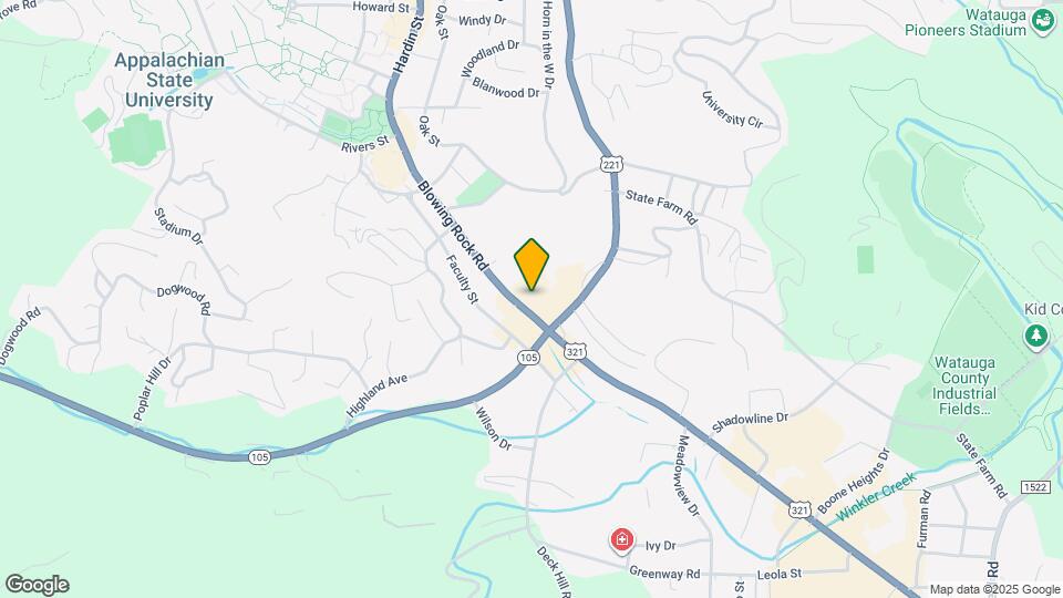 915 Blowing Rock Rd Map and Location Details