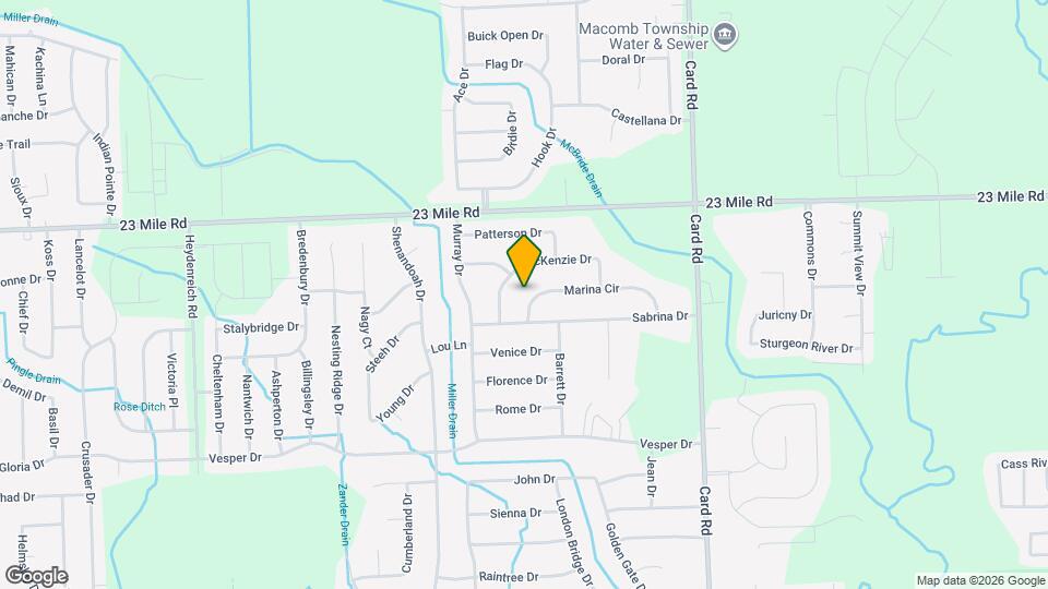 21391 Marina Cir Map and Location Details