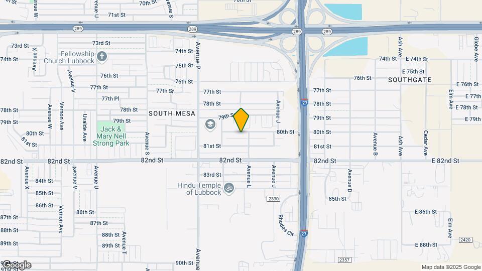 1305 80th St Map and Location Details