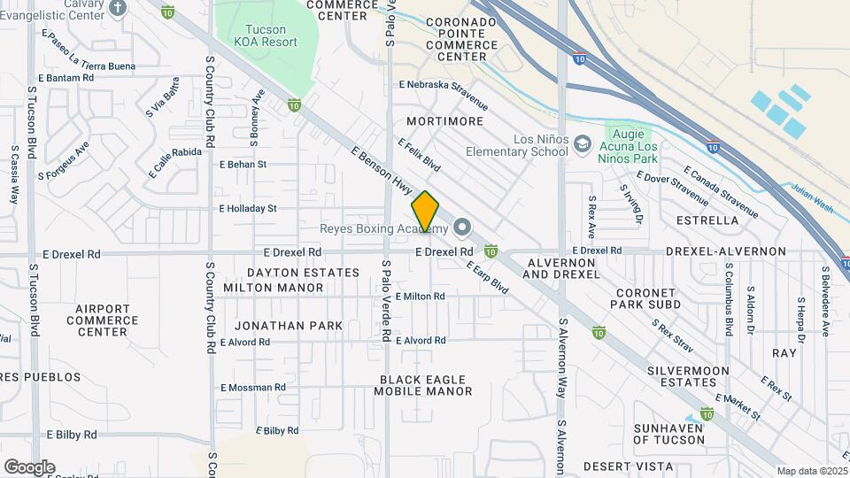 5650 S Leslie Ave Map and Location Details