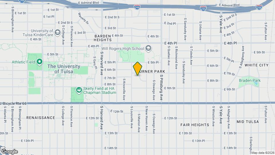 714 S Marion Ave Map and Location Details