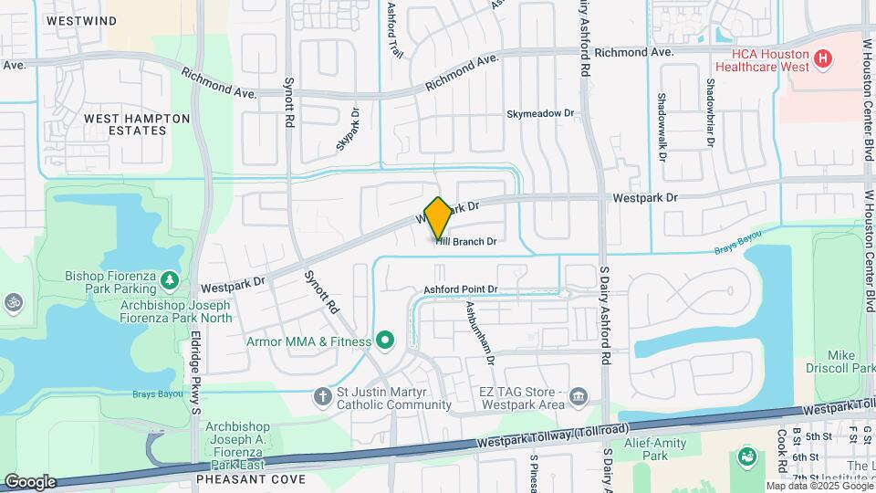 12827 Hill Branch Dr Map and Location Details