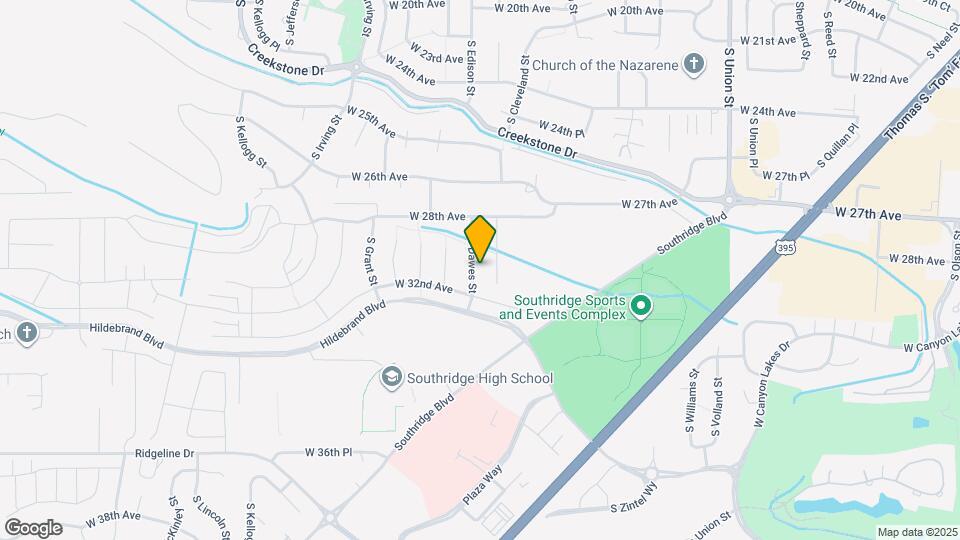 3001 S Dawes St Map and Location Details