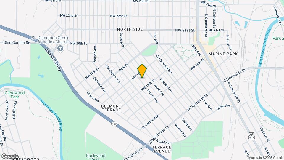 1610 Denver Ave Map and Location Details