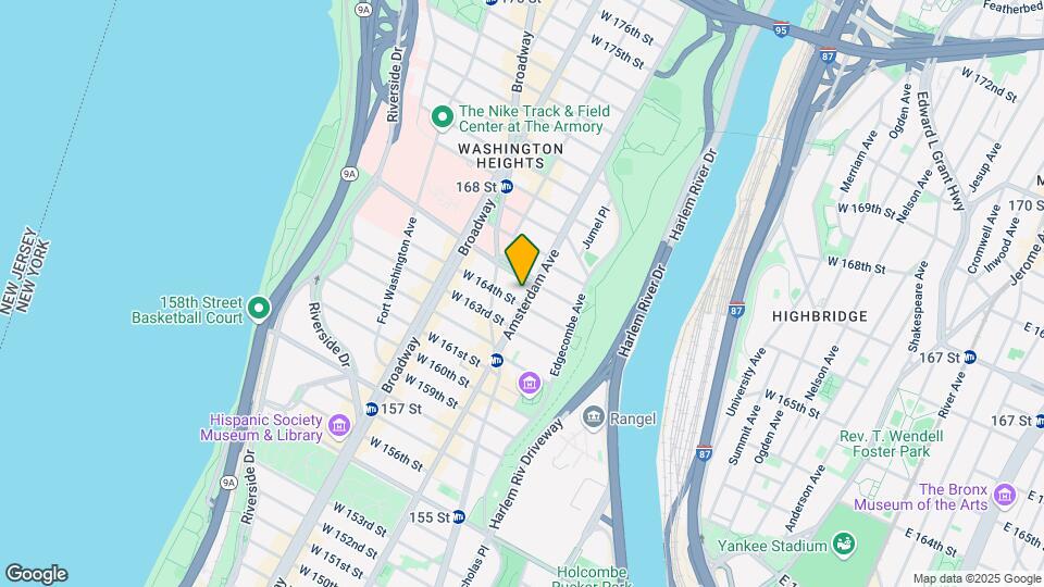 2104-2106 Amsterdam Ave Map and Location Details
