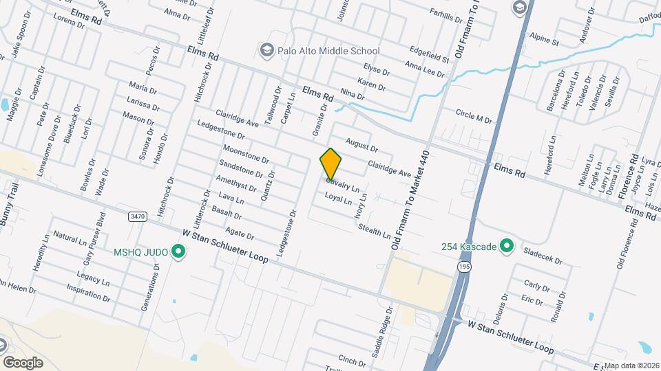 1306 Cavalry Ln Map and Location Details