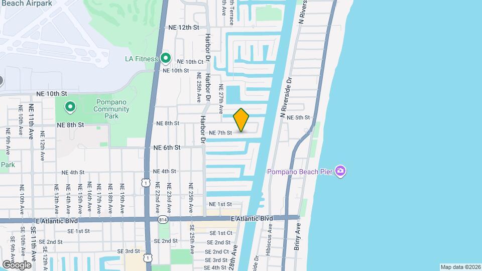 2760 NE 7th St Map and Location Details