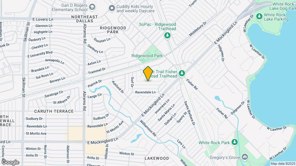 6721 Vada Dr Map and Location Details