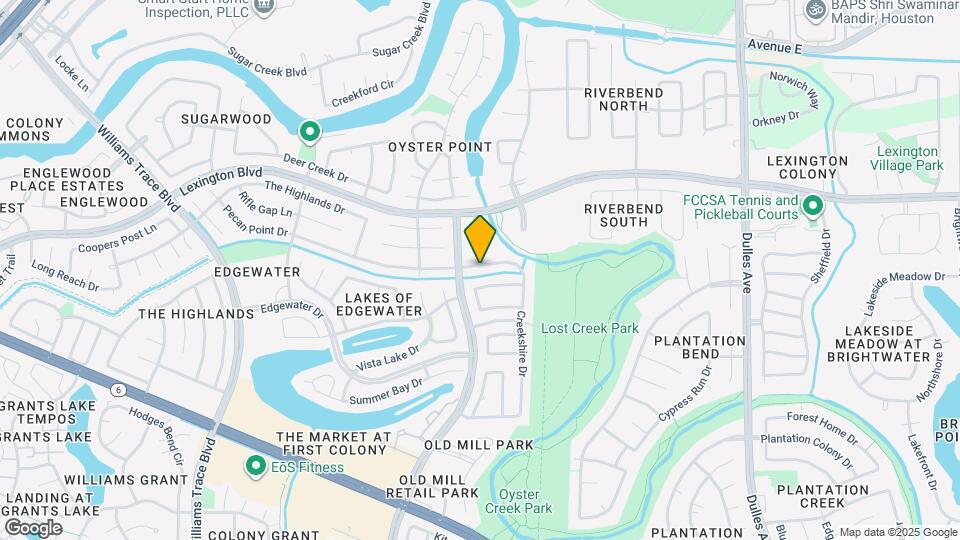 3518 Pecan Point Dr Map and Location Details