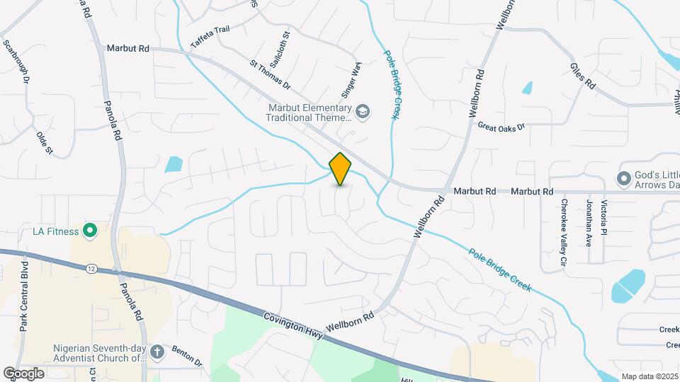 5820 Wellborn Oaks Ct Map and Location Details