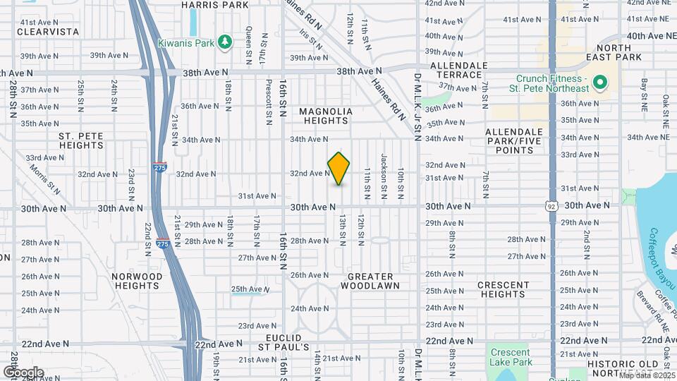 3042 13th St N Map and Location Details