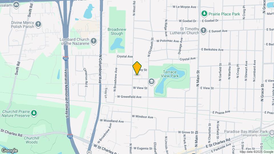 336 W Brookfield St Map and Location Details