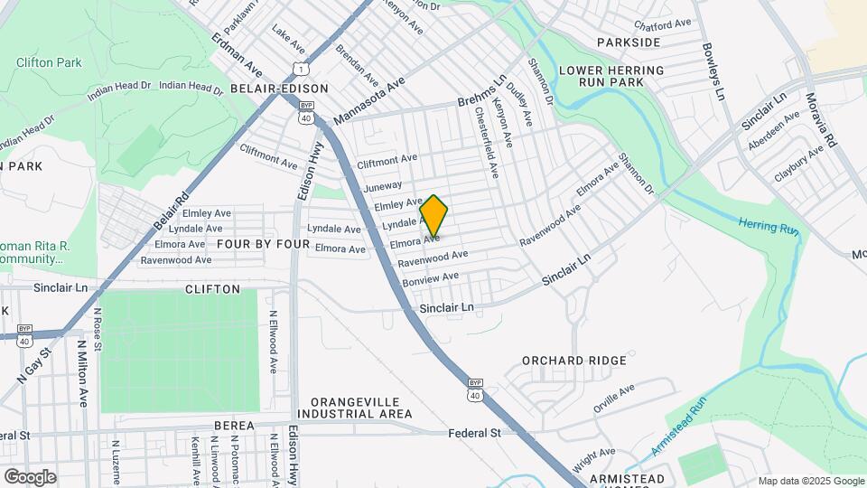 3713 Elmora Ave Map and Location Details