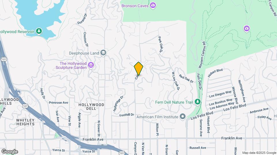 2318 Canyon Dr Map and Location Details