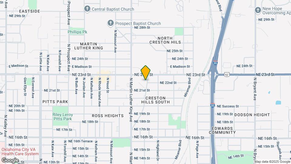2301 Granada Blvd Map and Location Details