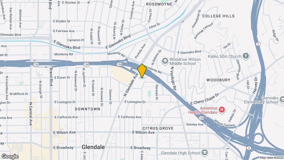 537 N Adams St, Unit 217 Mapa y Detalles de la Ubicación