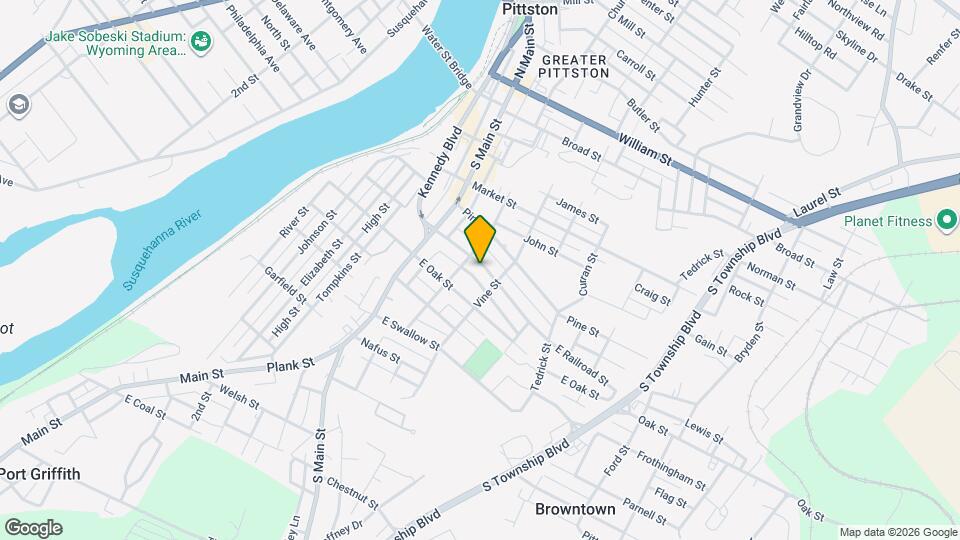 55 E Columbus Ave Map and Location Details