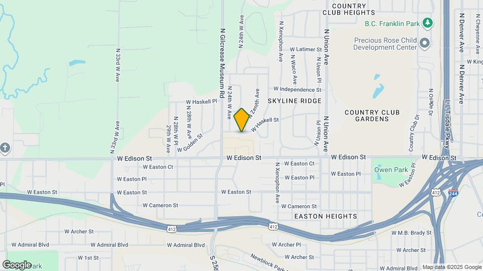 2230 W Haskell St Map and Location Details