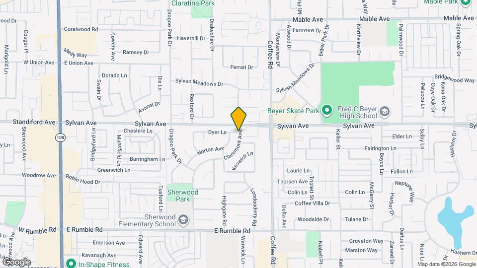 3469 Claremont Ave Map and Location Details