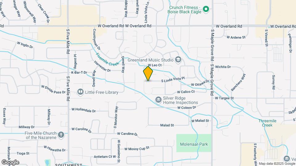 9725 W Medallion Dr Map and Location Details