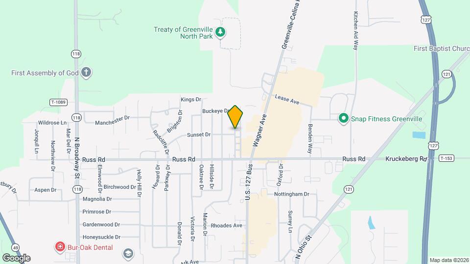 1365 Chippewa Dr Map and Location Details