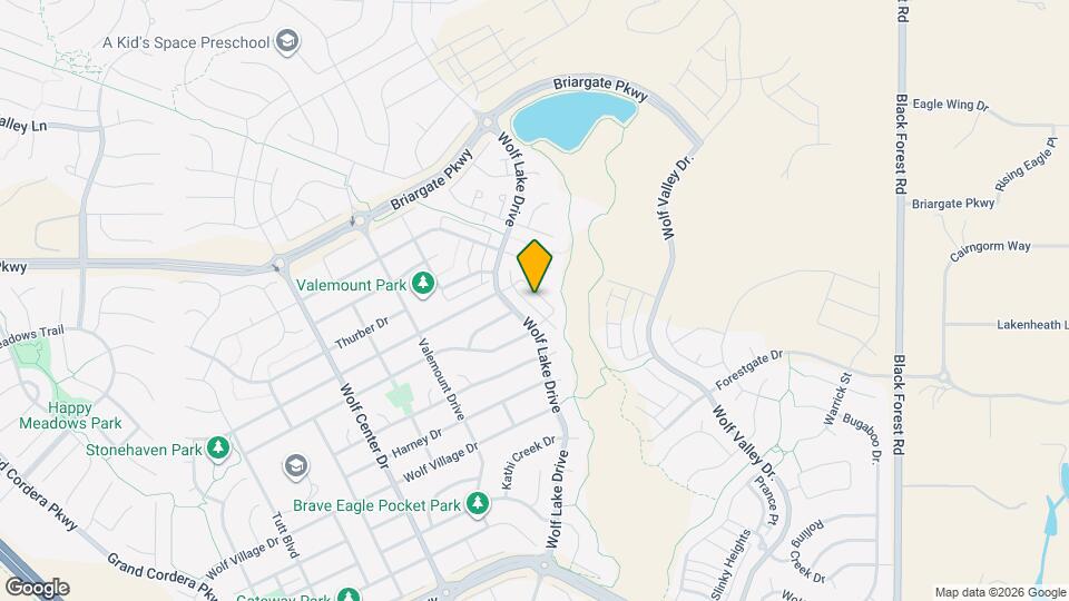 9540 Dewitt Dr Map and Location Details