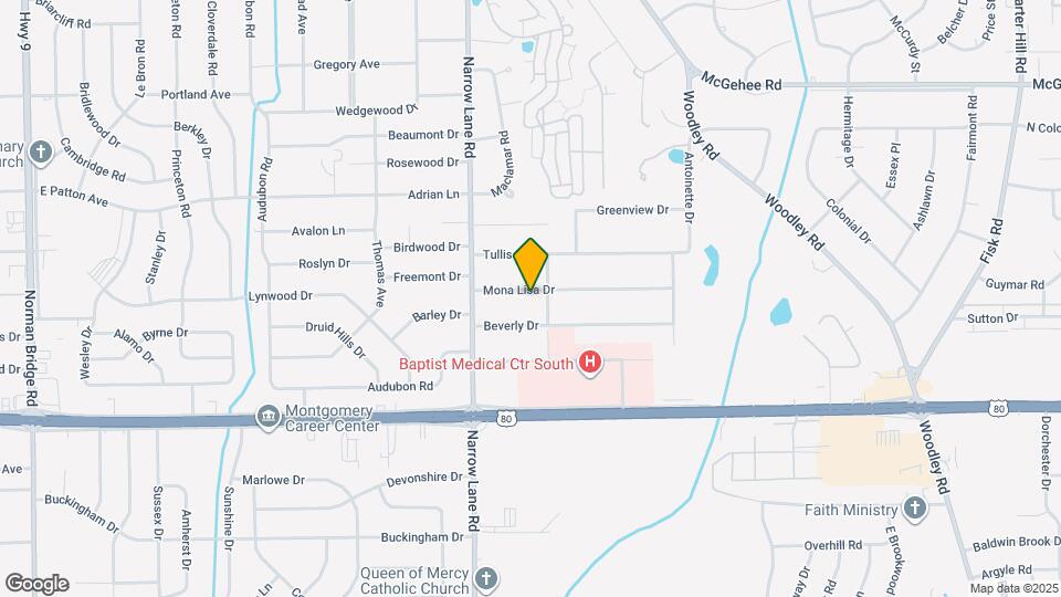 2040 Mona Lisa Dr Map and Location Details