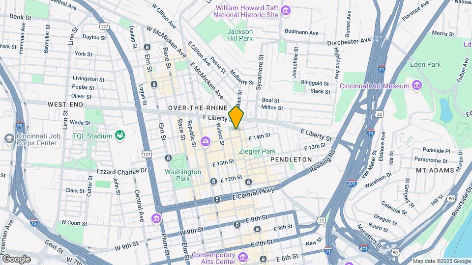 1411 Main St Map and Location Details
