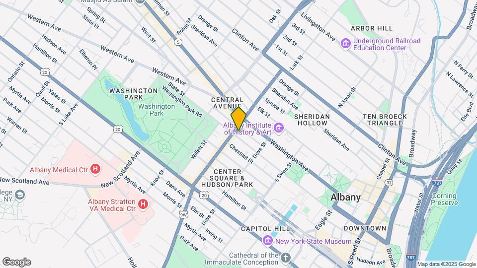 345 State St Mapa y Detalles de la Ubicación