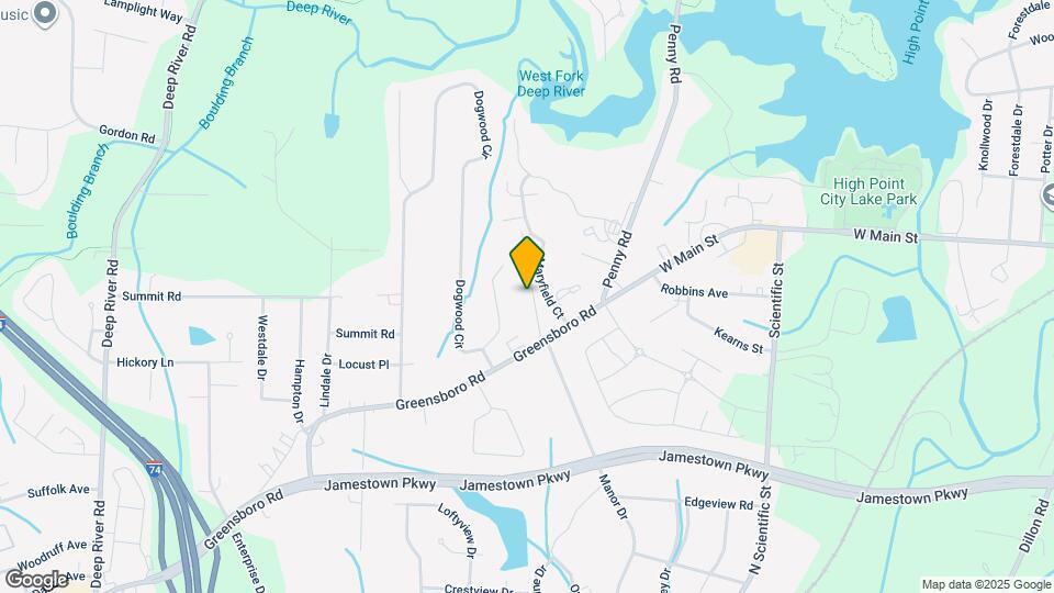 1019 Manor Dr Map and Location Details