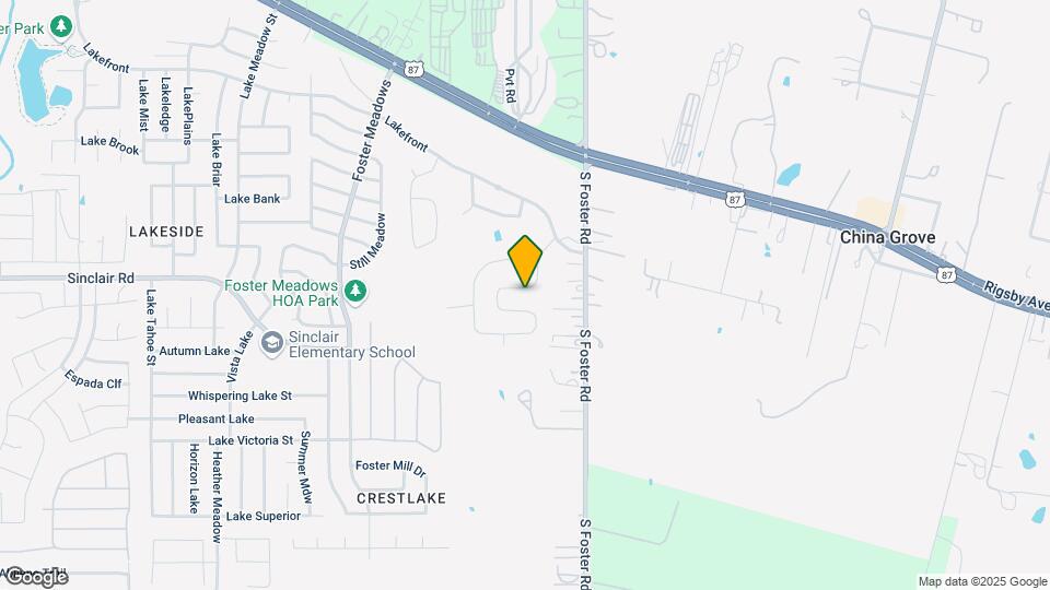 3106 Rosalind Way Map and Location Details