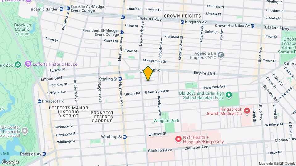 415 LEFFERTS AVE Mapa y Detalles de la Ubicación