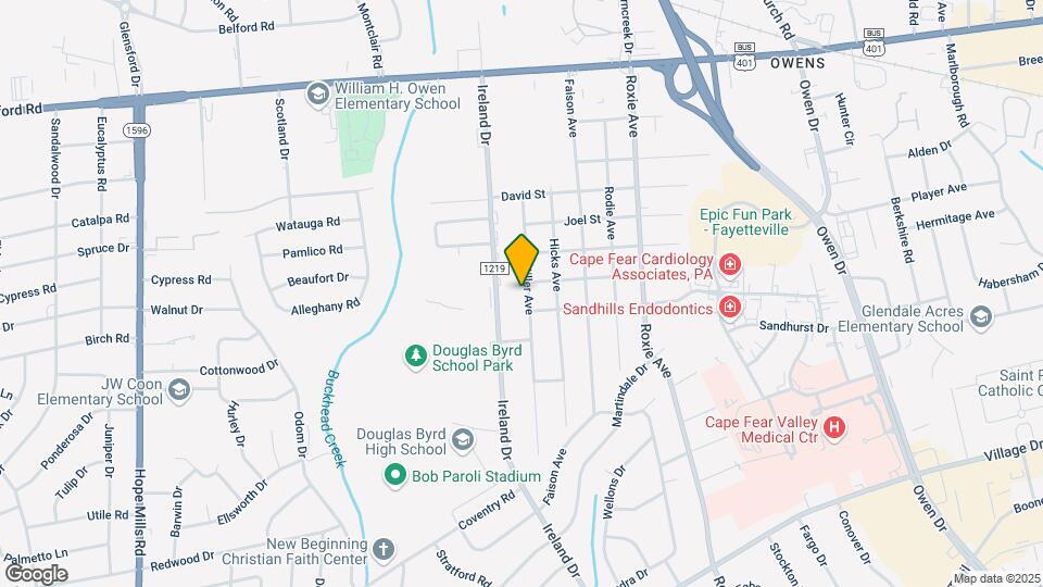 Miller Avenue Apartments Mapa y Detalles de la Ubicación