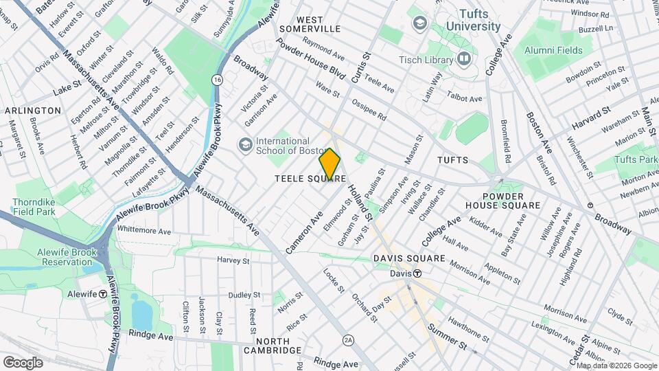 28 Claremon St, Unit #2 Mapa y Detalles de la Ubicación