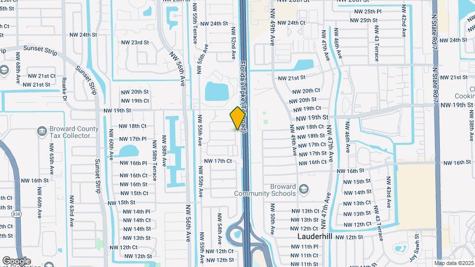 1816 NW 52nd Ave Map and Location Details