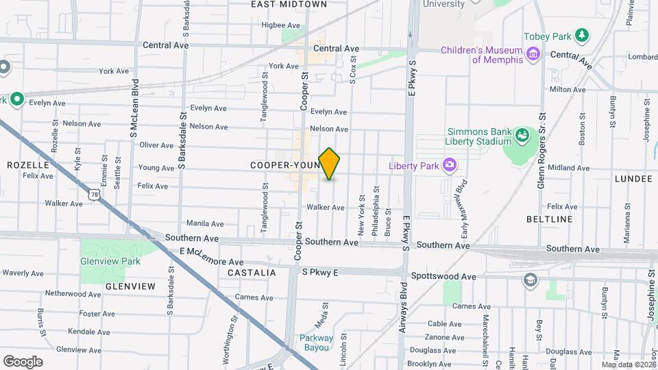 975 Meda St Mapa y Detalles de la Ubicación