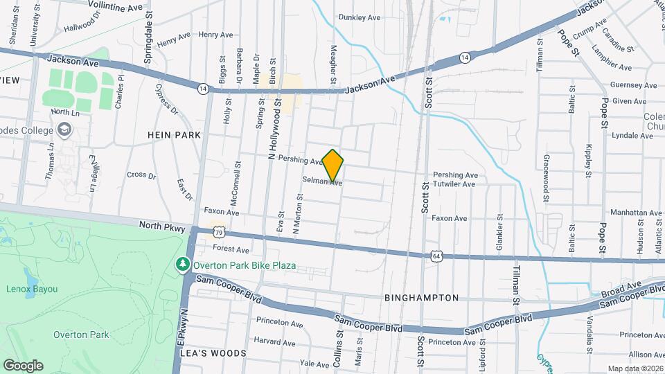 2577 Selman Ave Map and Location Details