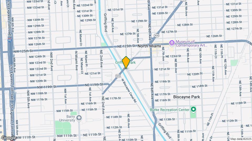 12100 Griffing Blvd Map and Location Details