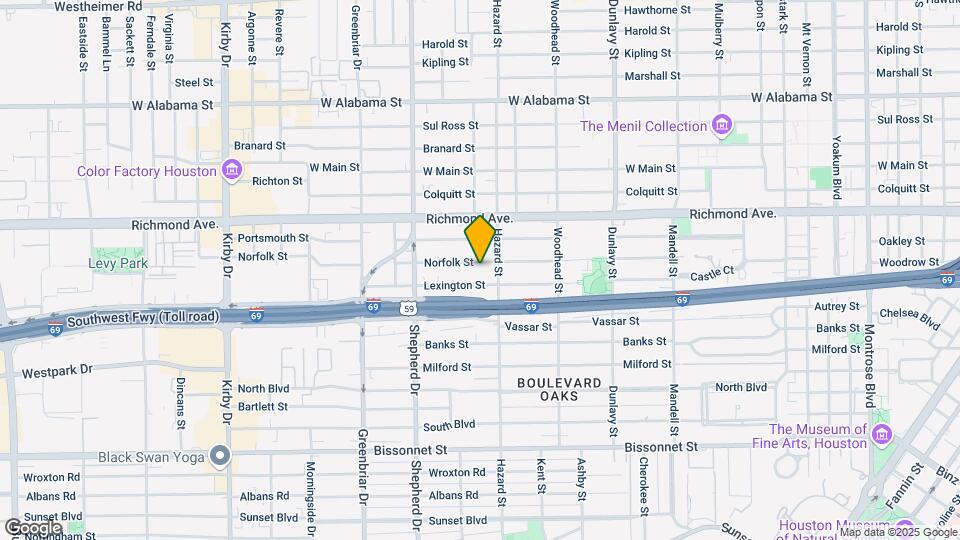 1919 Norfolk St Map and Location Details