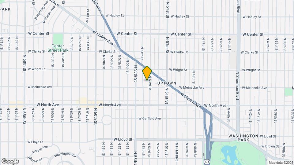 2419 N 53rd St Map and Location Details