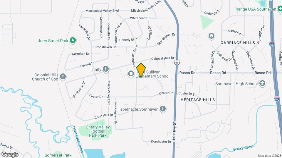 1767 Northfield Dr Map and Location Details