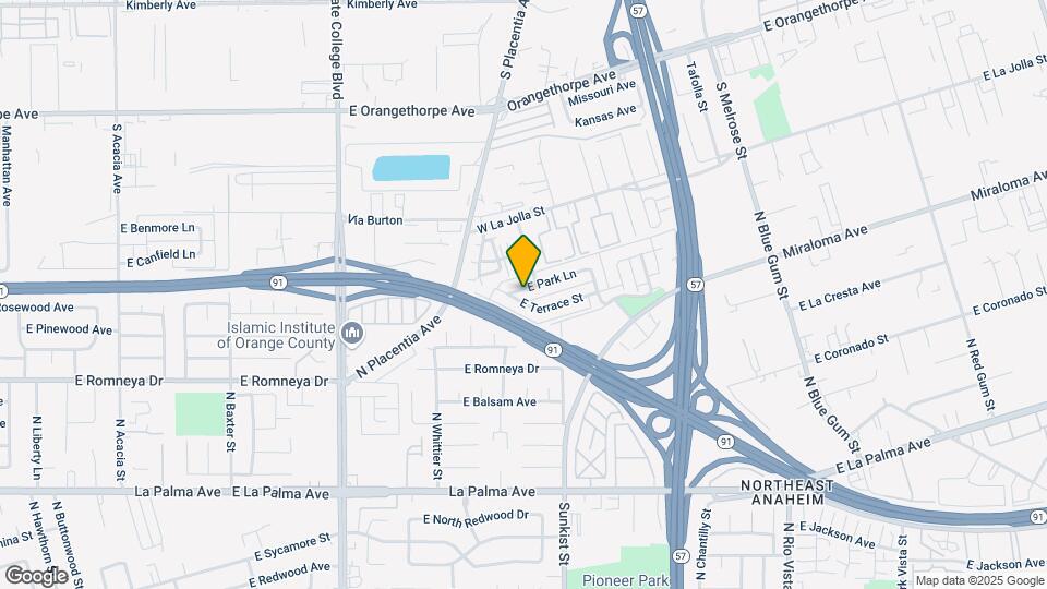 2520 E Park Ln Mapa y Detalles de la Ubicación