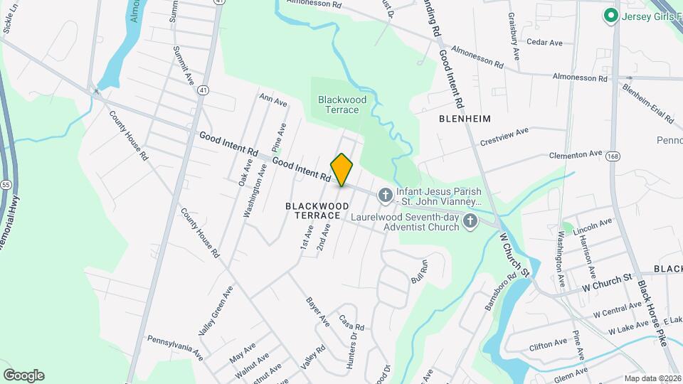 2601 Good Intent Rd Map and Location Details