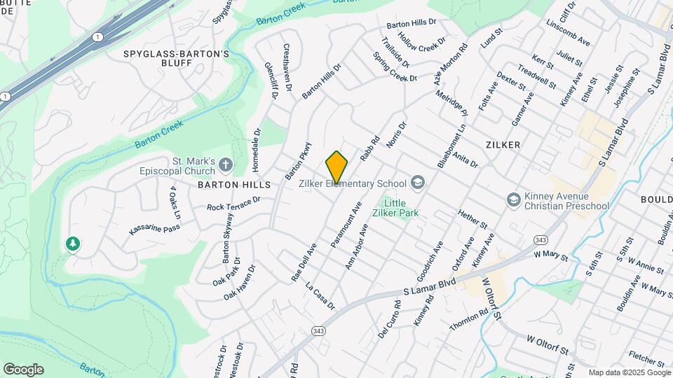 2100 Rabb Rd, Unit Unit A Map and Location Details