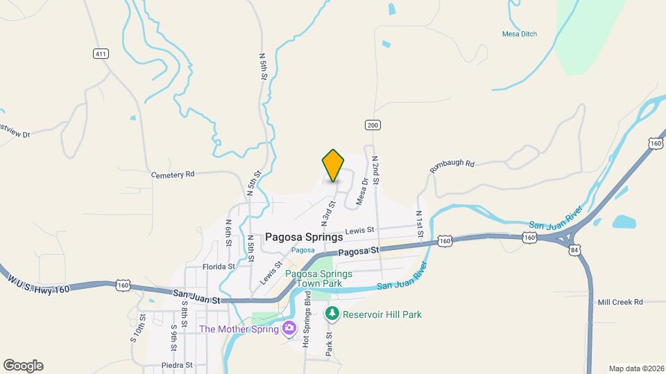 307 N 3rd St Map and Location Details